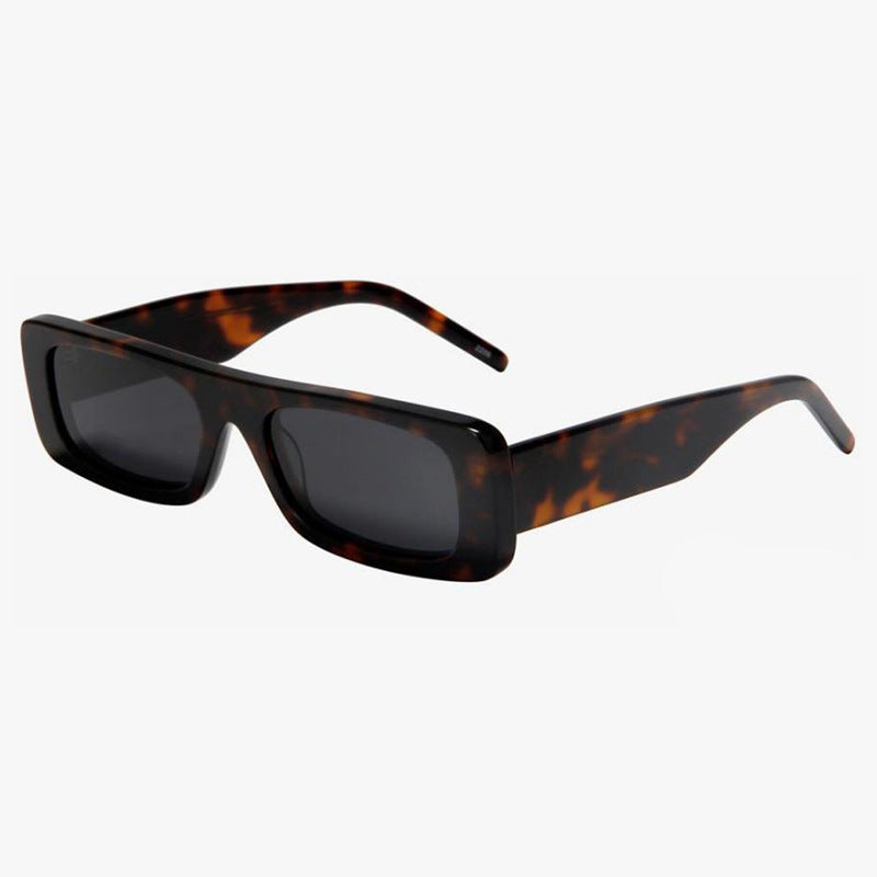 Street Style Hip Hop Trendy Fashion Acetate Frame Sunglasses