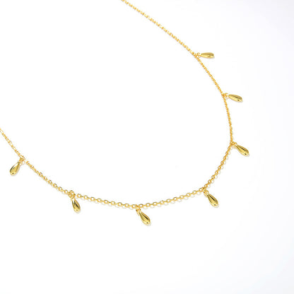 18K Gold High-grade Niche Necklace For Women