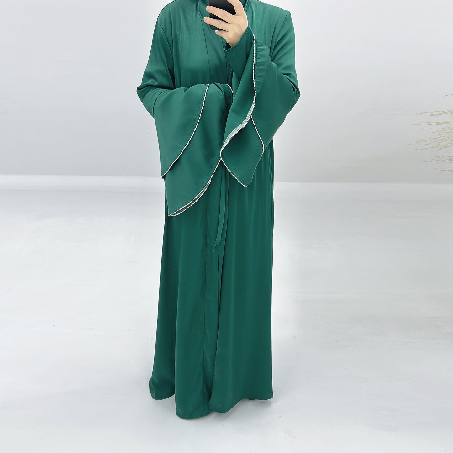 E-commerce Fashion Trim Dubai Turkish Elegant Robe