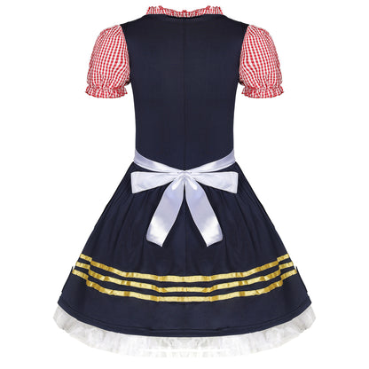 German Oktoberfest Costume Halloween Maid Stage Costume