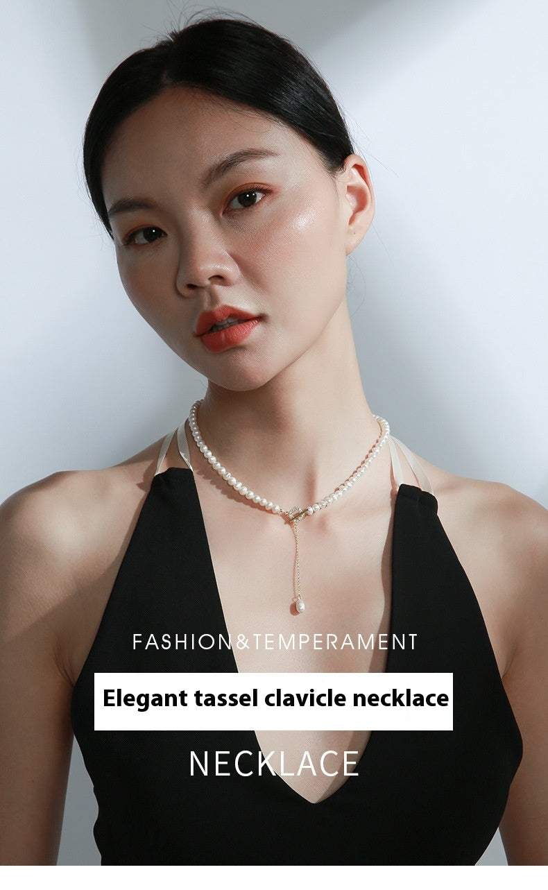 Collier de perles d'eau douce pour femmes, pendentif à la mode, nouveau Design 2024