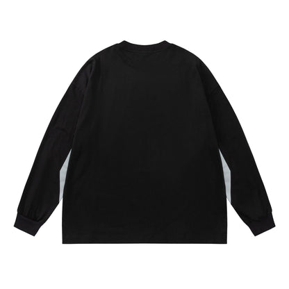 Pull rétro à manches longues et col rond pour femme, fin, printemps