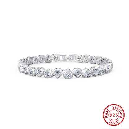 Women's Zirconium Casting Tennis Bracelet