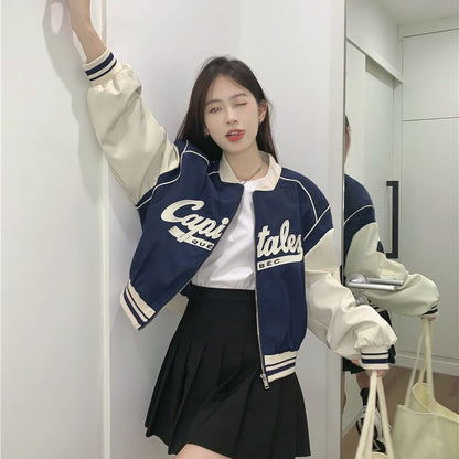 Casual Lazy College Coat Women