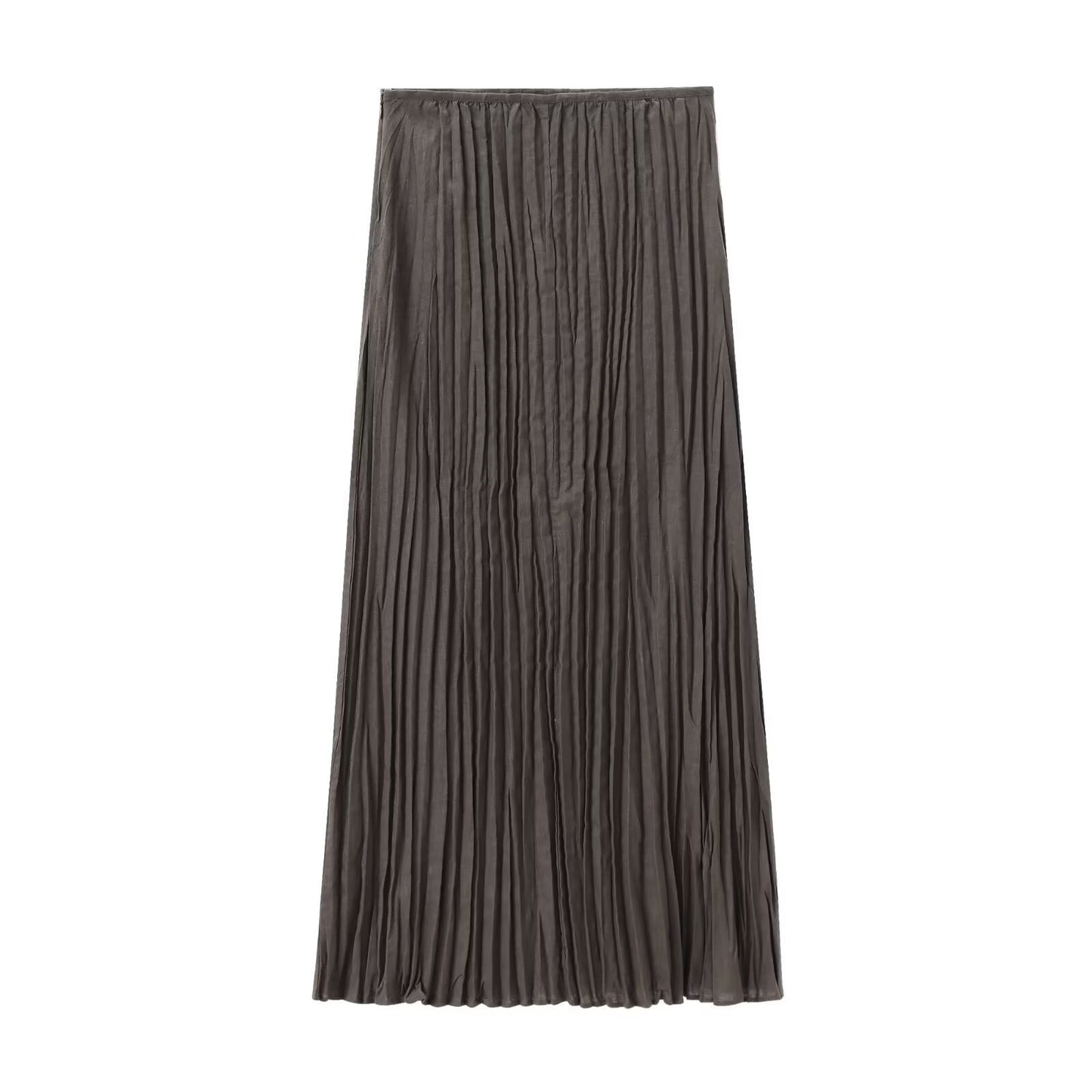 Summer New Women's Pleated Long Sling Dress