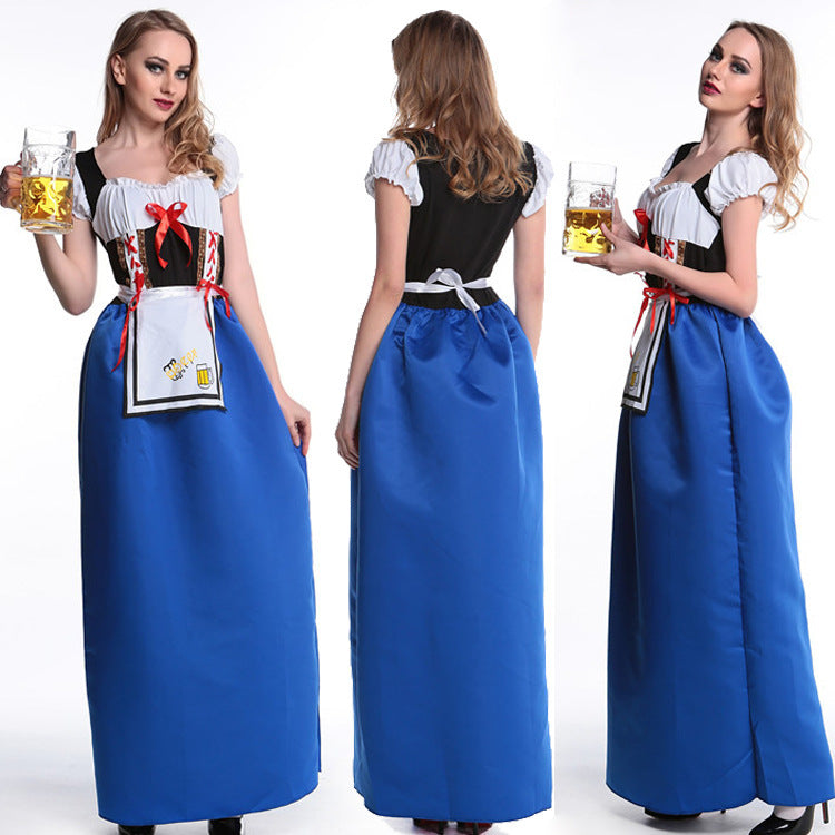 Costume de dame du vin pour la fête de la bière Costume traditionnel bavarois