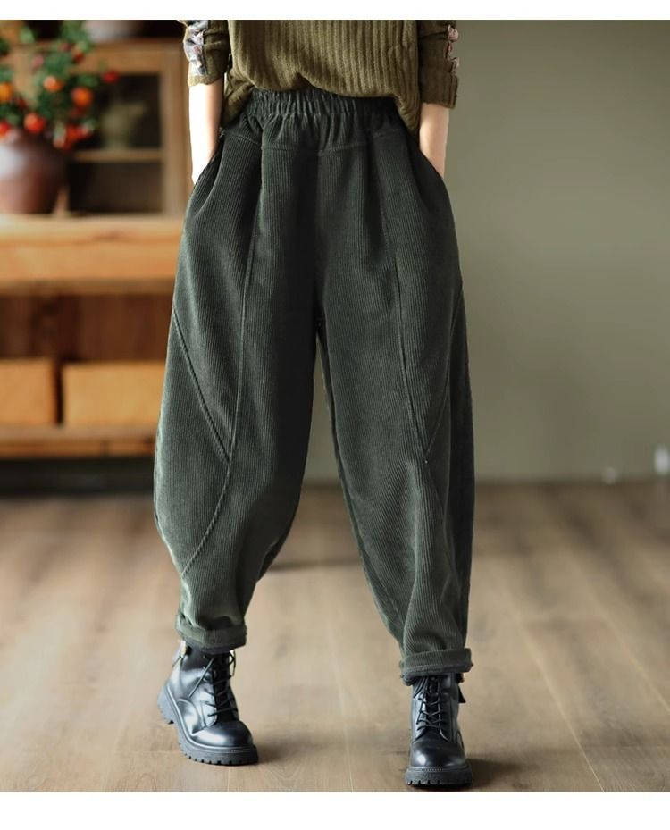 Pantalones con forro polar para niños con forro polar más grueso