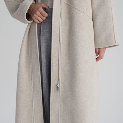 Women's Woolen Overcoat Long Coat