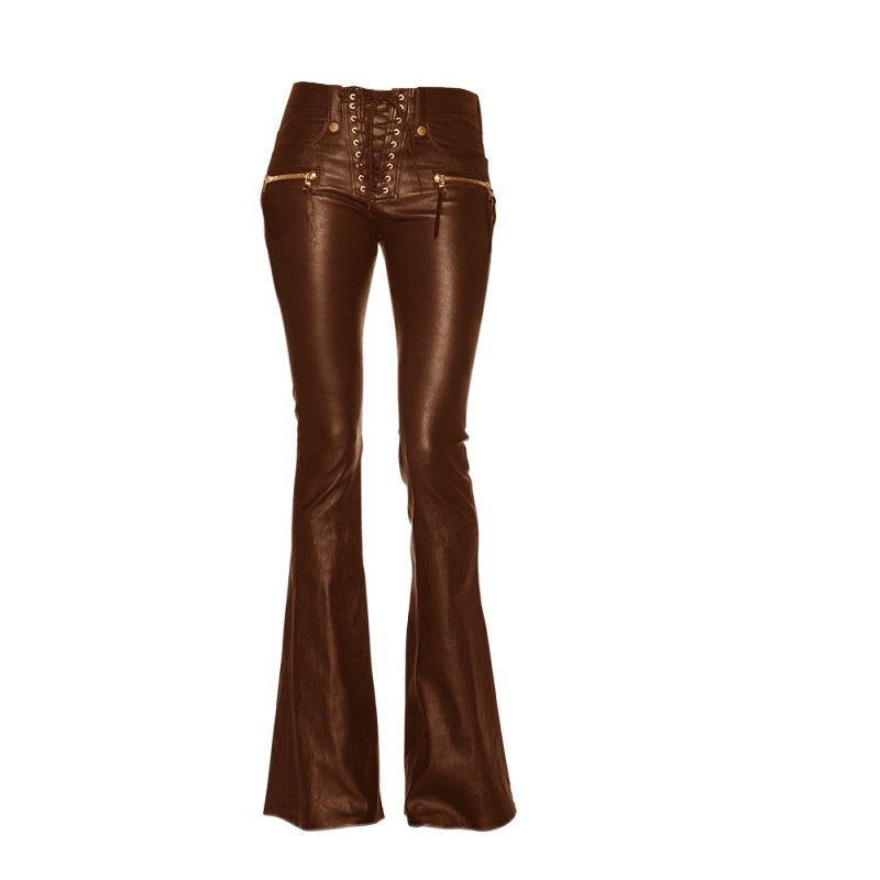 Slim Fit Slim Flare Pants European And American