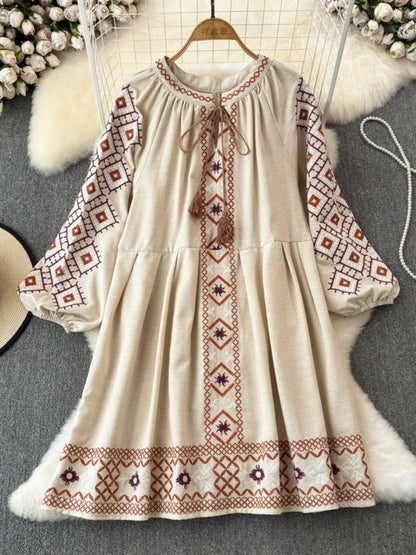 Vestido estilo bohemio de vacaciones Ropa de viaje para mujer