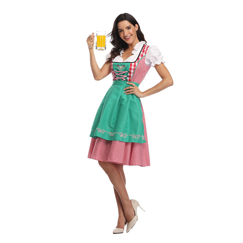 Ropa Étnica Cerveza Traje Vestido Damas