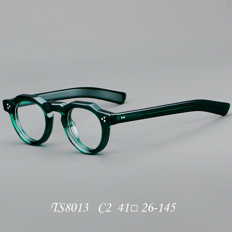 Women's Fashion All-matching Plate Retro Glasses