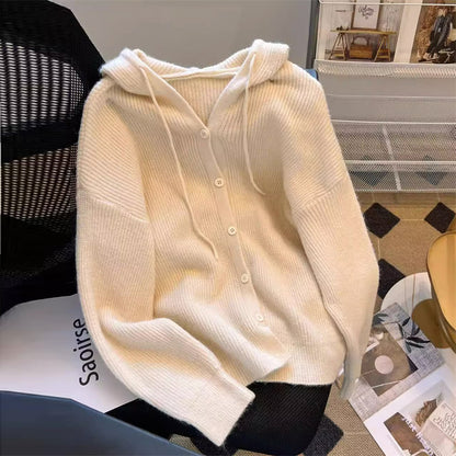 Gentle Elegant Style Sweater Coat For Women