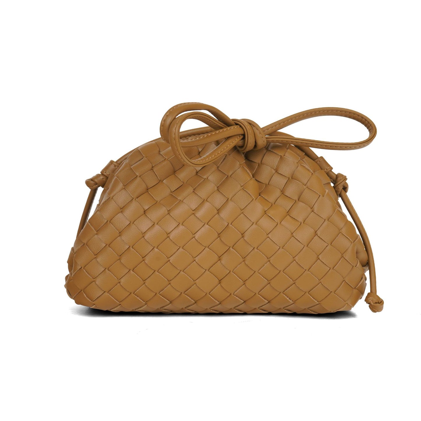 Cloud Bag Women's Cowhide Pleated Dumpling Bag Clutch Shoulder Bag