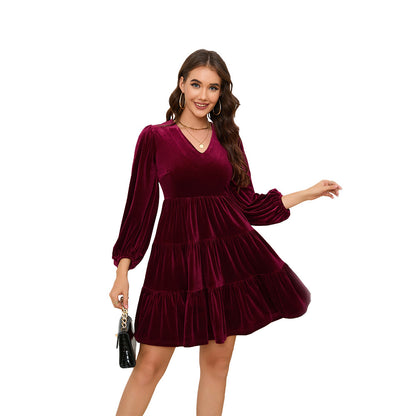 Women's Fashion Figure Flattering Tiered Dress