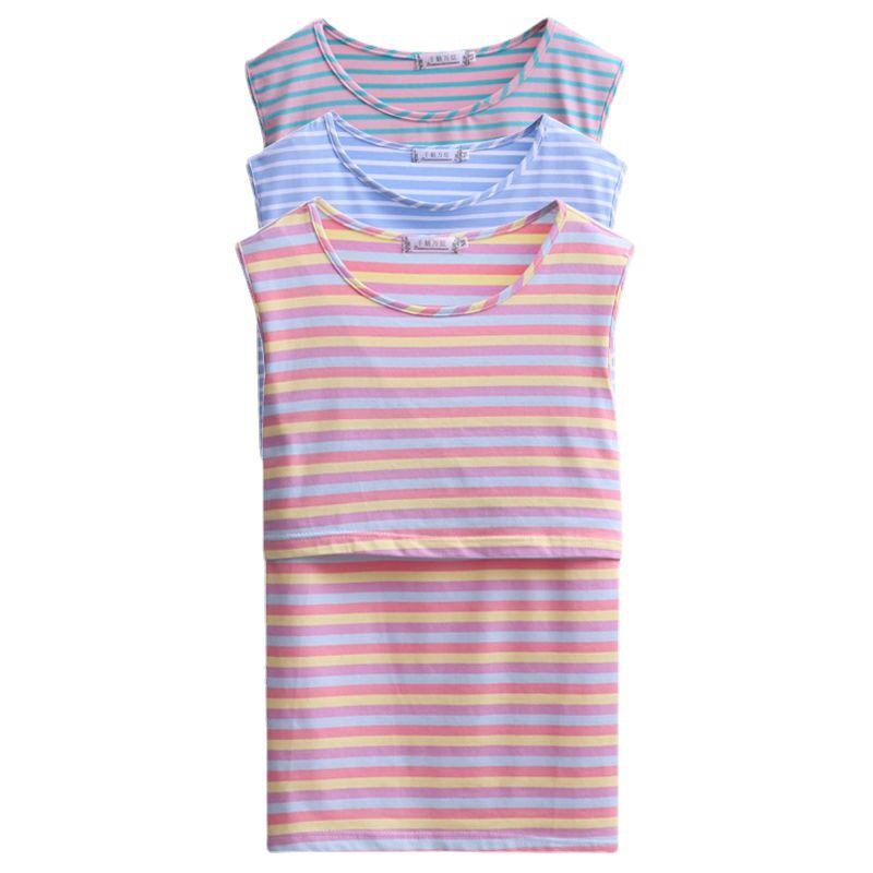 Nursing Vest Springsummer Wear-free Bra Nursing Wear