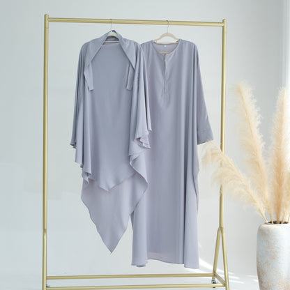 Women's Crew-neck Batwing Sleeve Robe