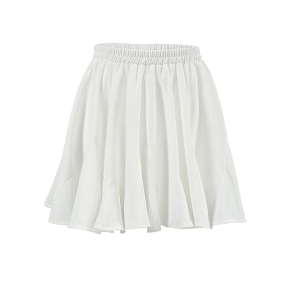 Women's High Waist Skirt Design Ruffled