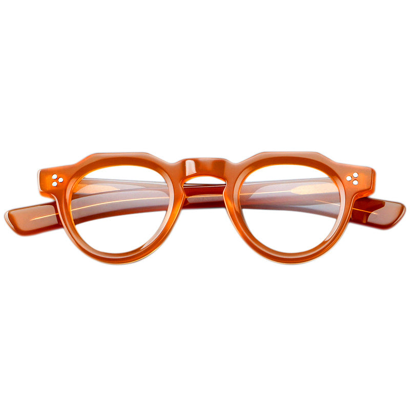 Women's Fashion All-matching Plate Retro Glasses