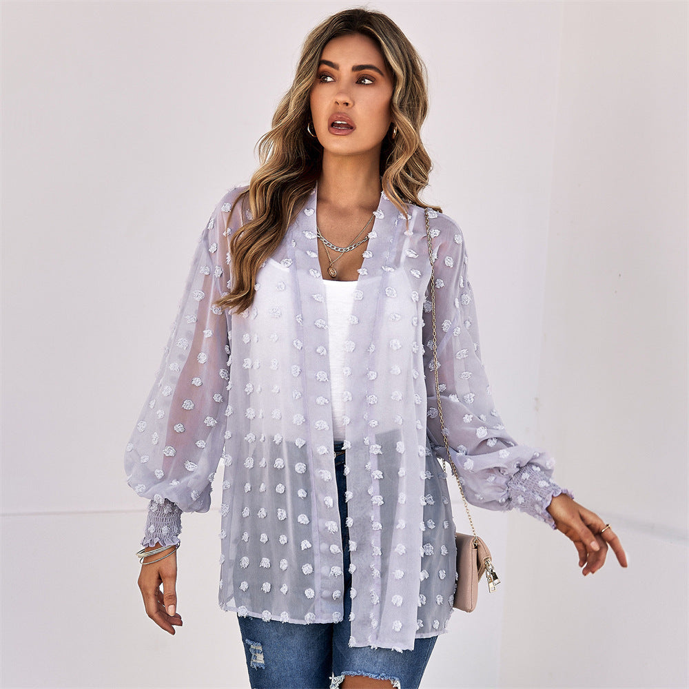 Casual Beach Shawl Cardigan Chiffon Top