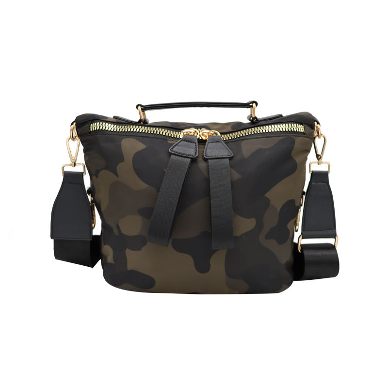 Functional Camouflage Shoulder Bag Travel Handbag