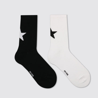 Simple Personality Street Sport Mid-calf Length Sock