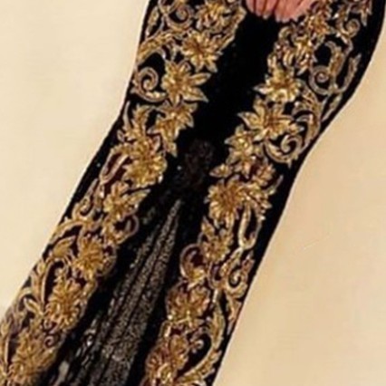 Robe à paillettes à manches longues pour femmes