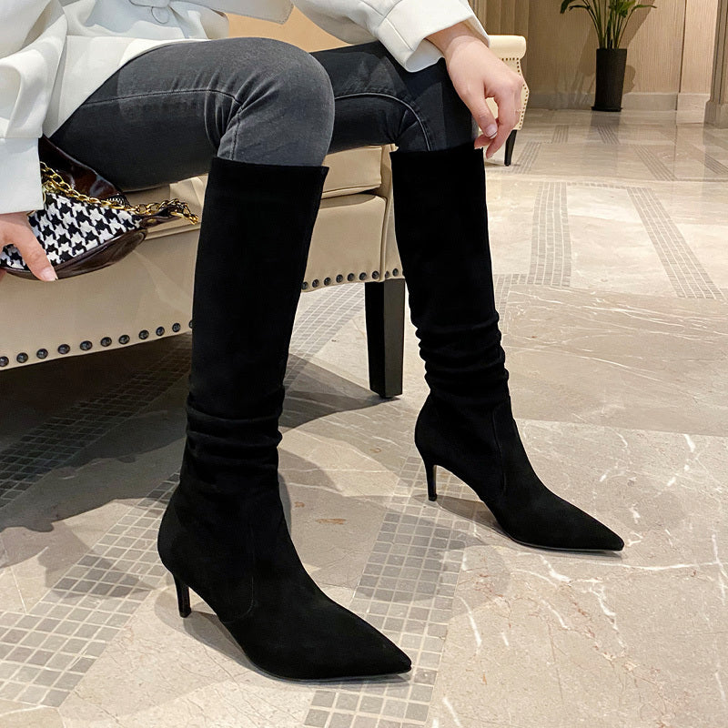 Women's Pointed Toe Stiletto Boots