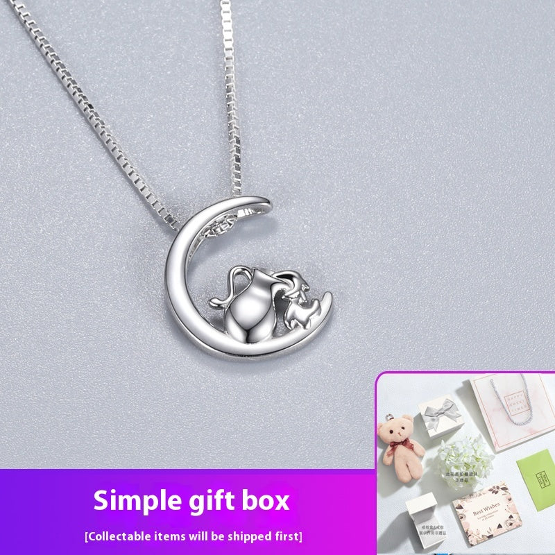 Women's Graceful And Fashionable Sterling Silver Twelve Constellations Necklace