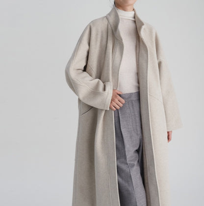 Women's Woolen Overcoat Long Coat