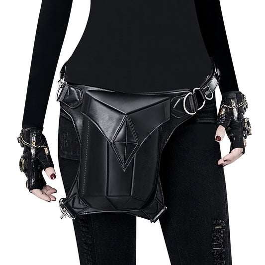 Bolso de hombro de mujer retro negro de Halloween