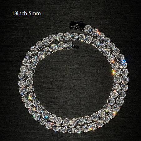 Female Creative Versatile Zircon Tennis Necklace