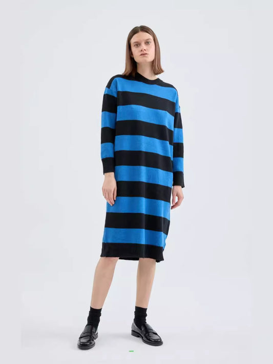 Women's Striped Sweater Dress