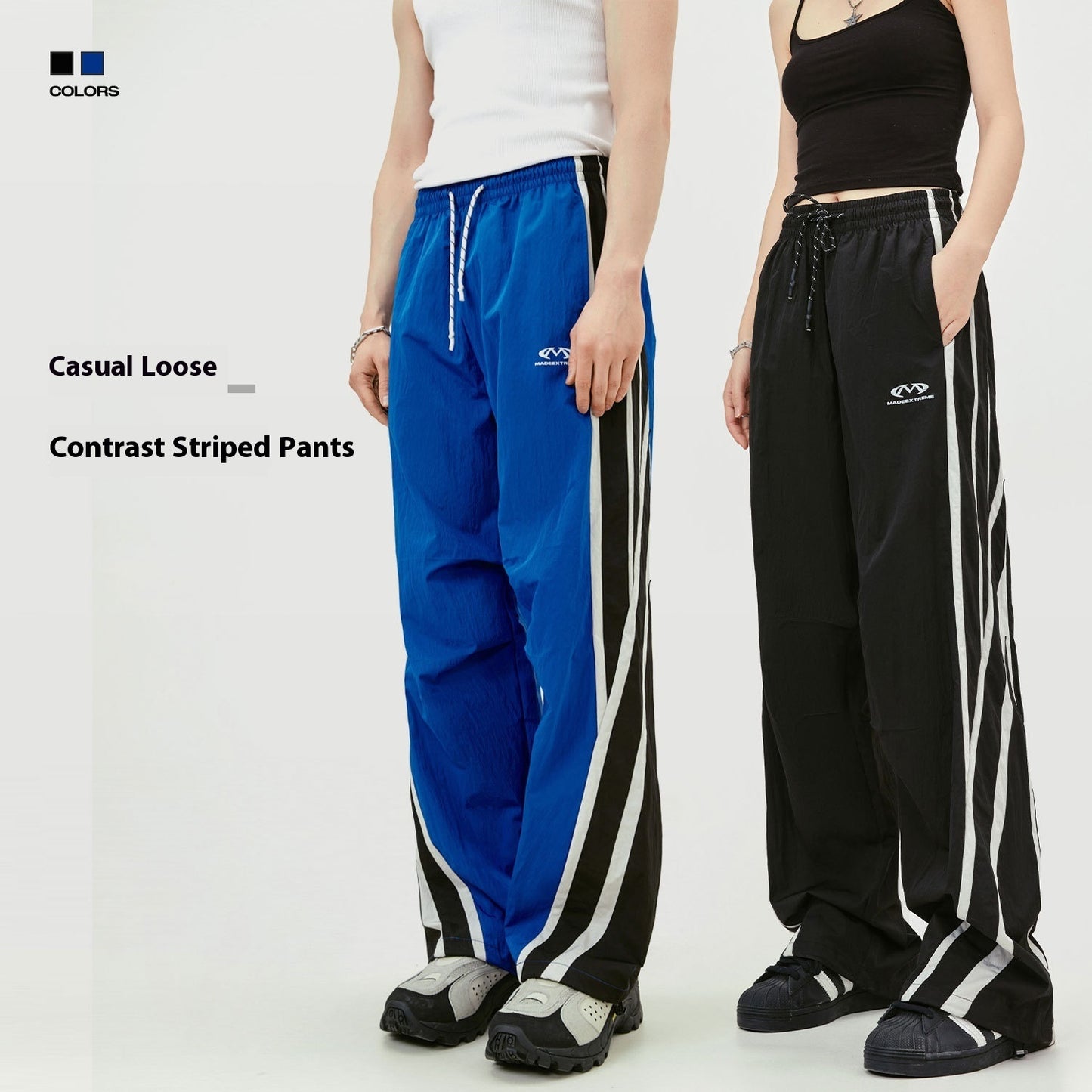 Pantalones americanos deportivos sueltos de verano casuales para hombres