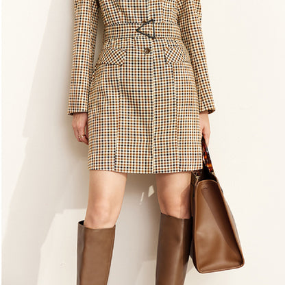 Women's Suit Skirt Vintage Suit Coat Skirt