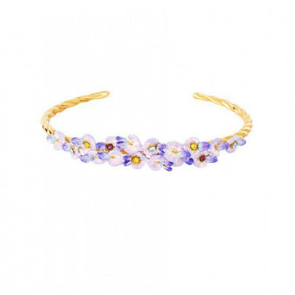 Wisteria Flower Ear Stud Necklace Special Interest Light Luxury Accessories