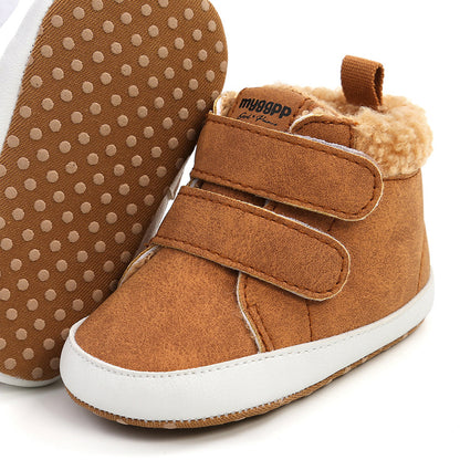 Zapatillas deportivas para niños con velcro difuso