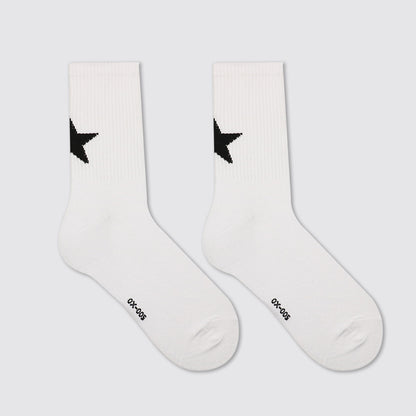 Simple Personality Street Sport Mid-calf Length Sock