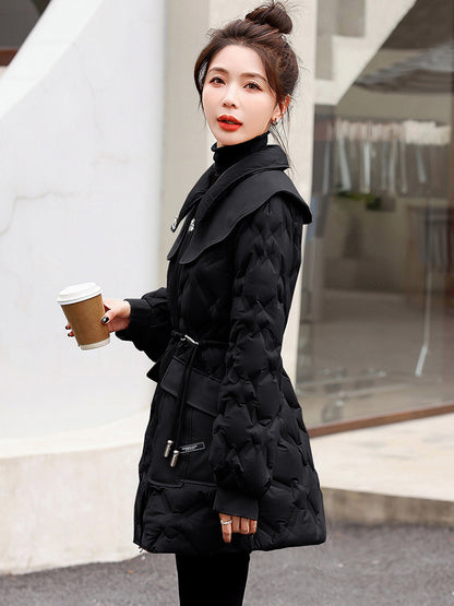 Women's Fashionable Stylish Sailor Collar Coat