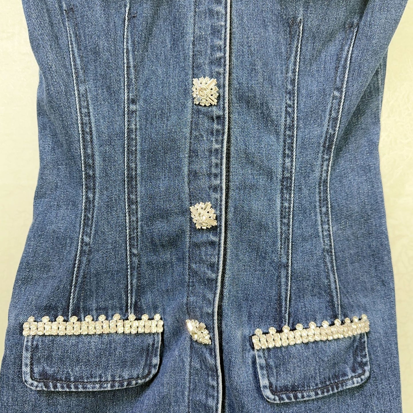 Women's Fashion Personalized Washed Denim Dress