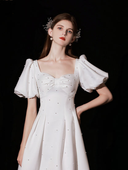 Robe de Fiançailles Robe Blanche Avec Licence