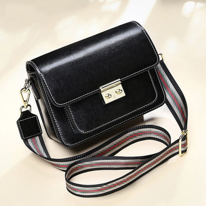 Genuine Leather Fashion One-shoulder Messenger Handbag