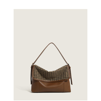 Bolso De Hombro Con Textura De Otoño E Invierno De Moda Nicho Axila