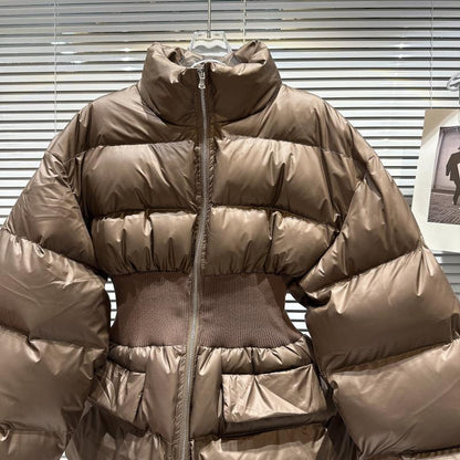 Chaqueta de abrigo de algodón cálido de moda para mujer