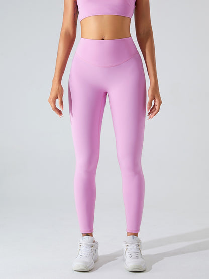 High Waist Wide Waistband Active Leggings