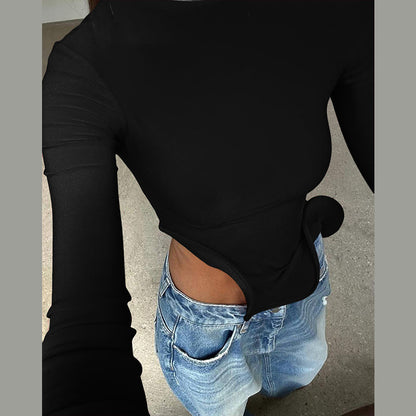 Slim Long Sleeve Top Women