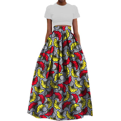 Women's Batik Printed Skirt