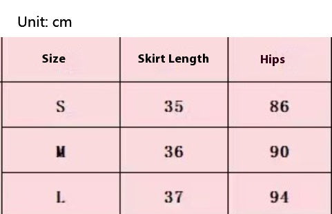 Women's Fashionable Elegant High Waist Skirt