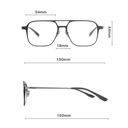 Gafas de visión nocturna polarizadas magnéticas de doble haz